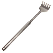Load image into Gallery viewer, Extendable Back Scratcher - Extends to 20 Inches! - Silver With Pocket Clip!
