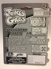 Load image into Gallery viewer, Fake Lottery Tickets - Jokes,Gags,Pranks - Fake Lotto Tickets - Scratch and Win!
