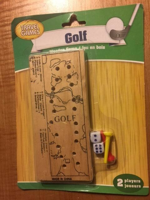 Golf Travel Game - Great Table or Travel Game for Hours of Fun!