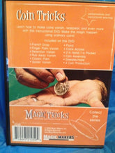 Load image into Gallery viewer, Amazing Easy to Learn Magic Tricks:  Coin Tricks!  DVD Only - Use Regular Coins
