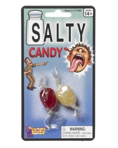 Salty Flavored Candy - Watch the Fun When You Offer This Candy To Your Victim!