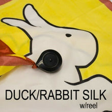 Load image into Gallery viewer, Duck Rabbit Silk With Reel! - Magic Children Love! - Stage and Platform Magic

