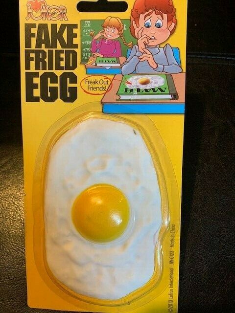 Fake Fried Egg - Jokes, Gags, Pranks