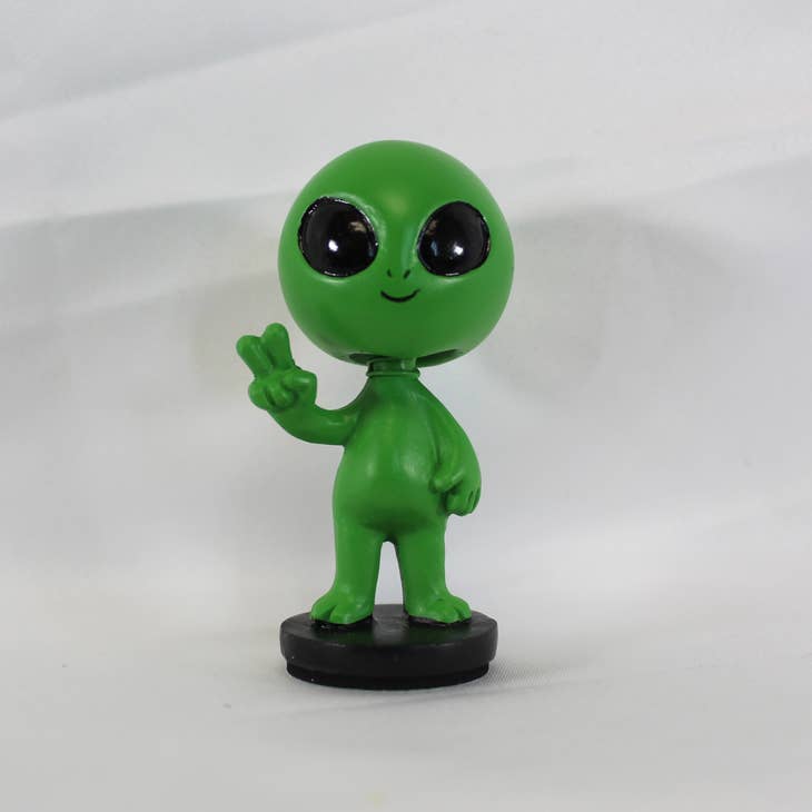 Bobble Head Alien - Now You Can Stick an Alien on Your Desk or Dashboard!