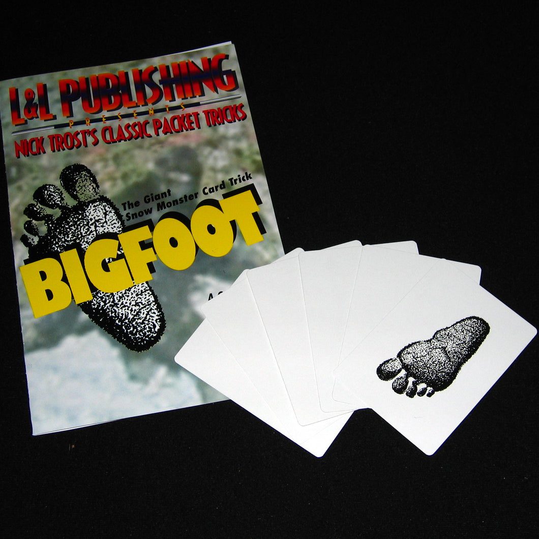 Bigfoot - by Nick Trost -  Classic Card Packet Tricks - Easy To Do!