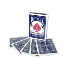 Load image into Gallery viewer, Invisible Card Deck - Magic Cards - Poker Size Bicycle Red or Blue Playing Cards
