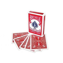Load image into Gallery viewer, Invisible Card Deck - Magic Cards - Poker Size Bicycle Red or Blue Playing Cards
