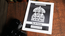 Load image into Gallery viewer, Blood Feast of the Sun, The - by Ken De Courcy - Magic Manuscript
