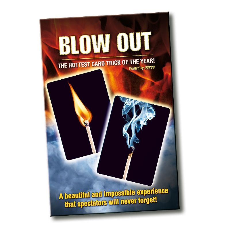 Blow Out - This Could Be The Hottest Card Trick Of The Year!