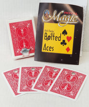 Load image into Gallery viewer, Bolted Aces by Kirk Charles - Magically Remove Four Aces From A Bolted Deck!
