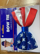 Load image into Gallery viewer, Bow Tie - Stars and Stripes - USA Flag Style Bow Tie - Show Off Your True Colors!
