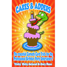 Load image into Gallery viewer, Cakes and Adders - The Essential Comedy Card Trick for the Professional Birthday Entertainer! - Cakes &amp; Adders
