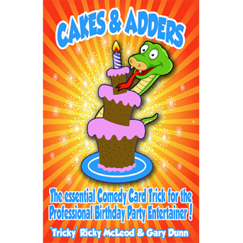 Cakes and Adders - The Essential Comedy Card Trick for the Professional Birthday Entertainer! - Cakes & Adders