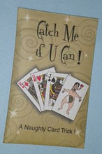 Load image into Gallery viewer, Catch Me If U Can - Close-Up Card Packet Magic Trick With 2 Possible Endings! - No Minors!
