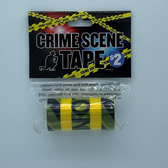 Crime Scene Barricade Tape - 50 Feet Of Semi-See-Through Tape!