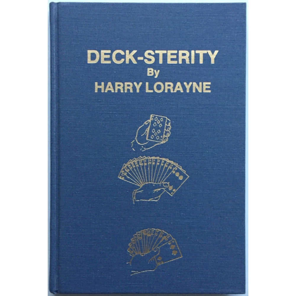 Deck-Sterity by Harry Lorayne - Hardback book