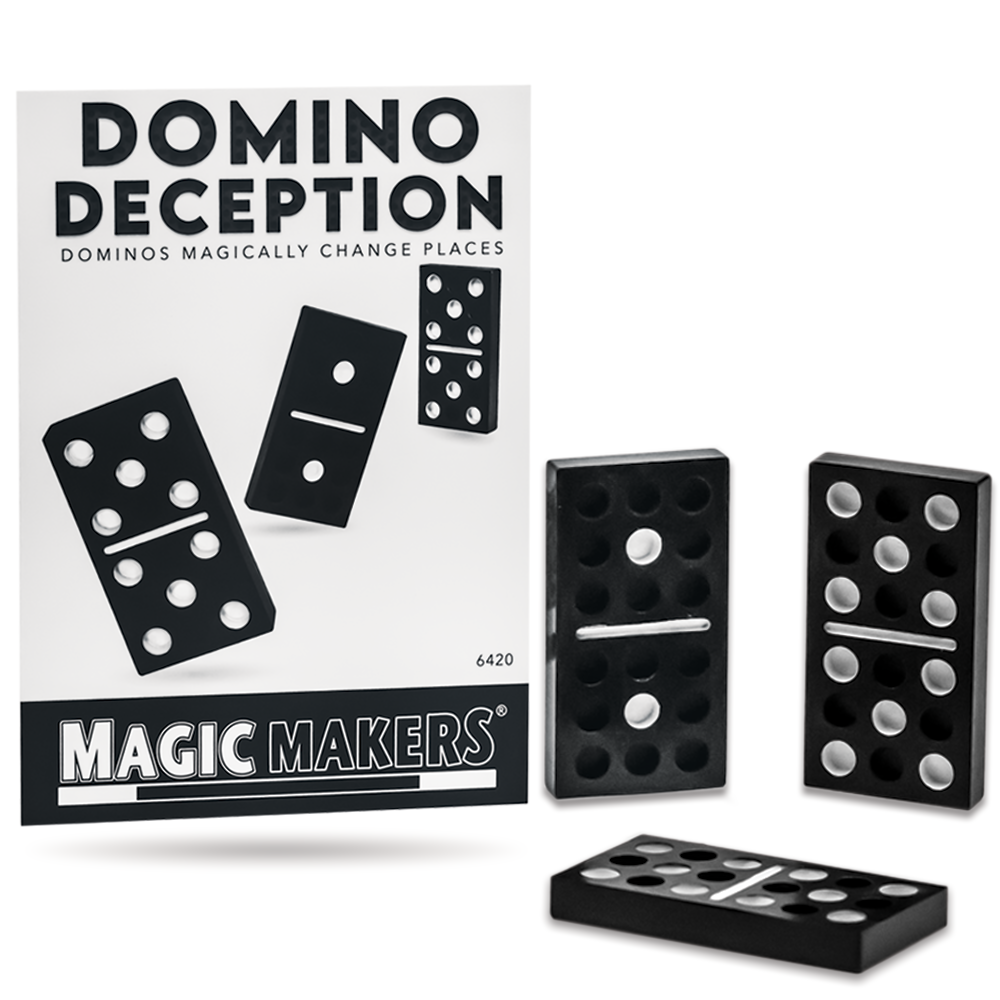 Domino Deception - Dominos Magically Change Places Right In Front Of The Spectator!