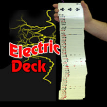 Load image into Gallery viewer, Electric Deck - Bridge Generic Card Back Design - Card Flourishes Made Easy!
