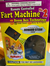 Load image into Gallery viewer, Fart Machine Number 2 - Remote Controlled - Makes Hilarious Sounds! - Great Fun
