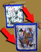 Load image into Gallery viewer, Flash Card Prediction Silk - Selected Card Appears on a Silk! - Very Visual Magic!
