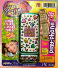 Load image into Gallery viewer, Glitter Girl Play Phone - Phone Rings, Beeps and Plays Tunes - Fun gift for Girls
