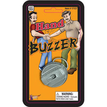 Load image into Gallery viewer, Joy Buzzer Plastic Hand Ring - Jokes, Gags, Pranks - Vibrating Fun That&#39;s Hilarious!
