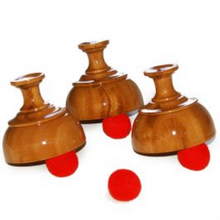 Load image into Gallery viewer, Cups &amp; Balls - Wood - Indian style Cups and Balls - Great Craftsmanship!
