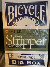 Load image into Gallery viewer, Jumbo Stripper Deck - Jumbo Bicycle Magic Trick Card Deck - Easy To Do!

