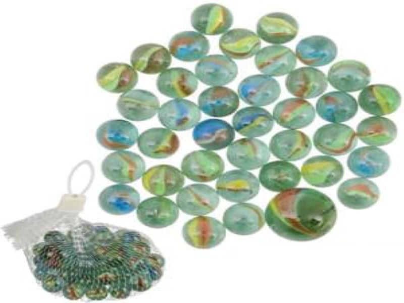 Marbles - Includes One Super Shooter and 39 or 49 Regular Marbles! - Your Choice!