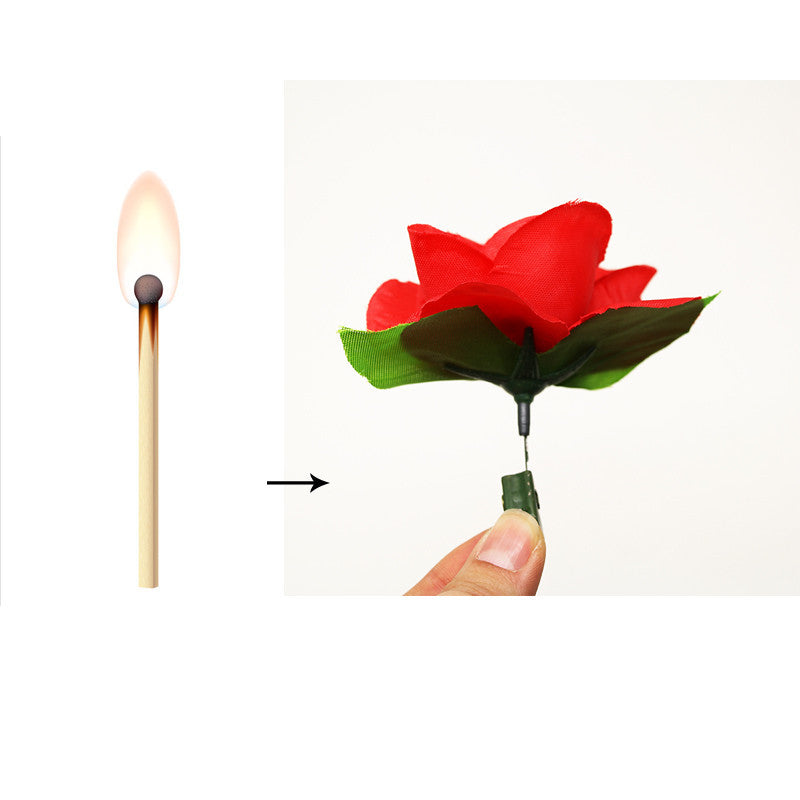 Match To Flower - Fire Magic Trick - Flower Magic - Stage Magic - Platform Magic