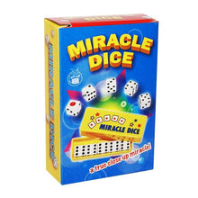 Load image into Gallery viewer, Miracle Dice - A Spectator&#39;s Chosen Number Magically Appear On Each Die!
