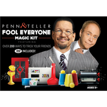 Load image into Gallery viewer, Penn &amp; Teller Fool Everyone Magic Kit - Over 200 Ways To Trick Your Friends
