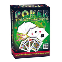 Load image into Gallery viewer, Poker Transformation - Bicycle Card Stock - Easy To Do Card Packet Trick
