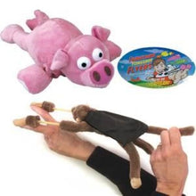 Load image into Gallery viewer, Flingshot Flying Plush Animal Toy - Hear It &quot;Scream&quot; As It Flies! A great gift!
