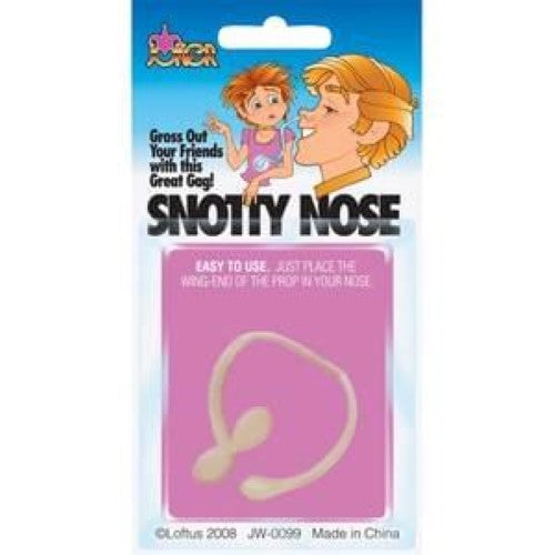 Snap Snots - Looks Like Real Snot!  Place This Item In Your Nose For A Surprise!