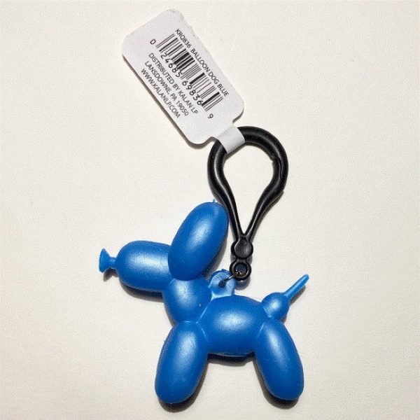 Squishy Dog Animal Balloon Key Ring - Key Chain - Squishy Fun!