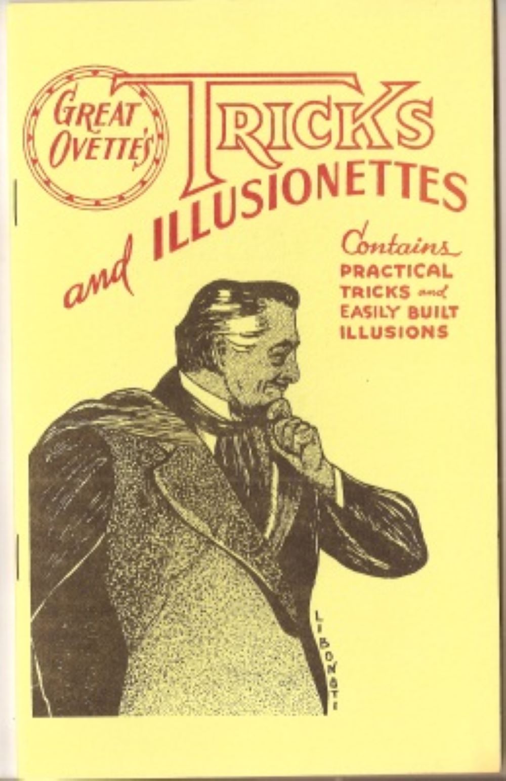 Tricks and Illusionettes by the Great Ovette - paperback book
