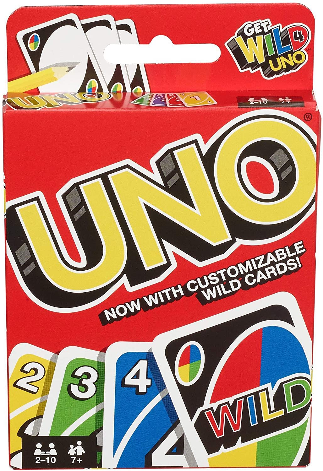 Mattel Games UNO: Classic Card Game; 2 - 10 Players Ages 7 and Up