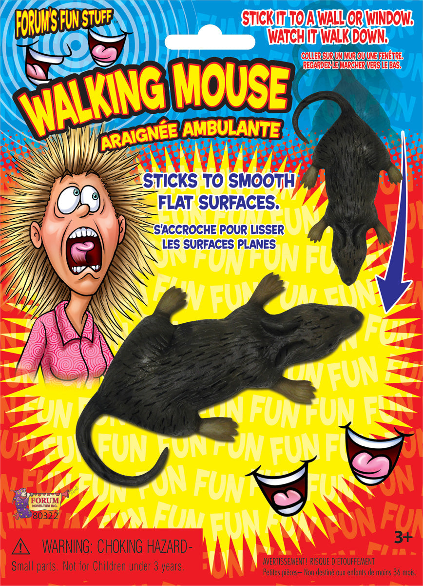 Walking Mouse - Startle That Special Person With This Fake Mouse! - Lifelike!