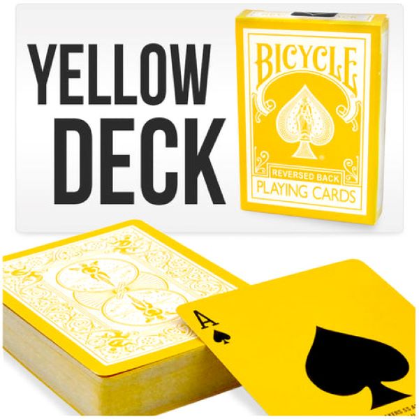 Reversed Back Bicycle Card Decks: Green / Blue / Black / Red